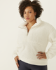 Lydia Teddy Fleece Zippered Pullover - thumbnail