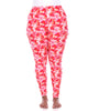 Super Soft Heart Printed Leggings - thumbnail
