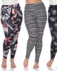 Pack of 3 Printed Leggings - thumbnail
