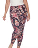 Printed Paisley Leggings - thumbnail