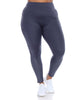 High-Waist Mesh Fitness Leggings - thumbnail