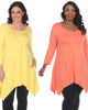 Essential  Light Makayla 2-Pack Tunic Top - thumbnail