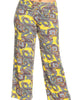 Paisley Printed Palazzo Pants - thumbnail