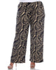 Paisley Wide Leg Palazzo Pants - thumbnail