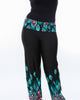 Peacock Print Palazzo Pants - thumbnail