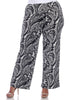 Paisley Wide Leg Palazzo Pants - thumbnail
