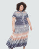 Carrie Scoop Back Midi Dress - thumbnail