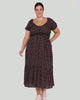 Rhea Smocked Waist Maxi Dress - thumbnail