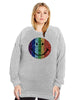Smiley Face Sequins Organic Unisex Sweatshirt - thumbnail