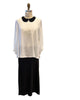 Peter Pan Collar Silk Blouse - thumbnail