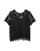 Sebastion Knit Lace Detail Top - thumbnail