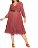 Precious Pleat Dress - thumbnail