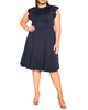 Frill Shoulder Dress - thumbnail