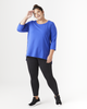 Madeleine Three-Quarter Sleeve Tee - thumbnail