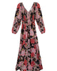 70's Floral Maxi Dress - thumbnail