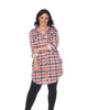 Piper Stretchy Plaid Tunic - thumbnail