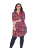Piper Stretchy Plaid Tunic - thumbnail