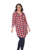 Piper Stretchy Plaid Tunic - thumbnail