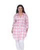 Piper Stretchy Plaid Tunic - thumbnail