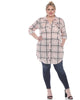 Plaid Tunic Top - thumbnail