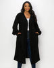 Serilda Faux Feather Cardigan - thumbnail