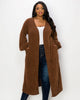 Serilda Faux Feather Cardigan - thumbnail