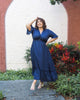 Nicole Tie Front Maxi Dress - thumbnail