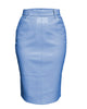 Becca Recycled Leather Skirt - thumbnail