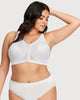 MagicLift Front-Closure Posture Back Bra White Band - thumbnail