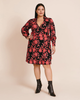 Stella Collared Wrap Dress - thumbnail