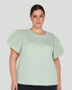 Cara Embroidered Sleeve Top - thumbnail