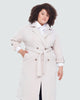 Talia Knit Trench Coat - thumbnail