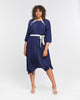 Mina Contrast Dress - thumbnail
