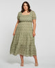 Olive Heart Maxi Dress - thumbnail