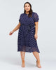Spot Midi Dress - thumbnail
