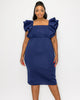 Charlie Flutter Sleeve Dress - thumbnail