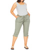 Brenna Cinched Capri - thumbnail