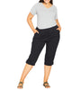 Sheila Roll Up Capri - thumbnail