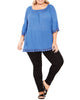 Ember Lace Trim Top - thumbnail