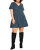 Tiered Animal Print Dress - thumbnail
