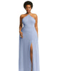 Diamond Halter Maxi Dress with Adjustable Straps - thumbnail