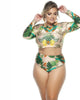 Long Sleeve Crop Top - thumbnail