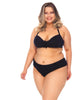 Draped Side Bikini Bottom - thumbnail
