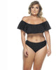 Ruffled Off Shoulder Bikini Top - thumbnail