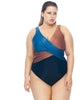 Swimsuit With Cross-Over Detail At The Bust - thumbnail