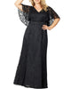 Duchess Lace Evening Gown - thumbnail