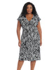 Lilly Ruffle Sleeve Midi Dress - thumbnail
