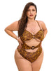 One Piece Swimsuit- Animal Print - thumbnail