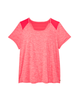 Redbud Tee with Mesh Details - thumbnail
