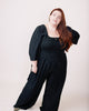 Marion Smocked Jumpsuit - thumbnail